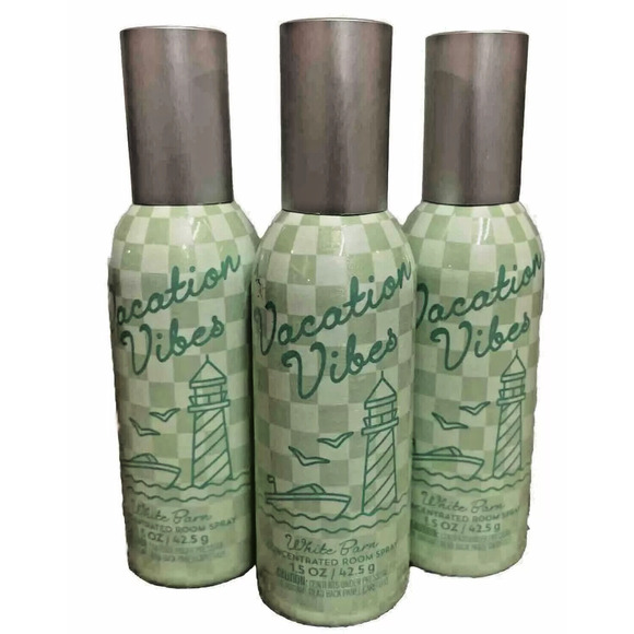 Bath & Body Works Other - 3x Bath & Body Works VACATION VIBES Concentrated Room Spray 1.5 oz HTF FREE SHIP